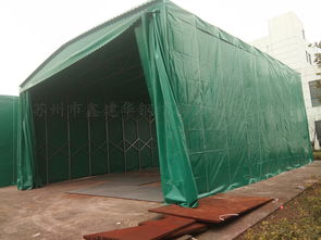 杭州余杭區(qū)戶外移動雨篷 大型伸縮倉儲棚，持久耐用之選
